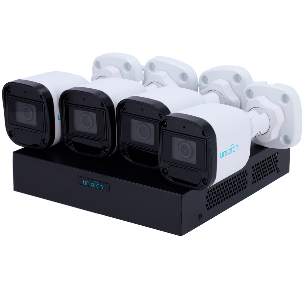 Kamerasystem 4 in 1 UV-KIT118-B42POE