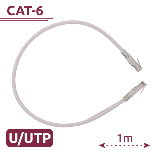 CAT 6 UTP6-H-1W